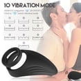 thumbnail image 3 of Anillo vibrador para pene, masajeador, anillo impermeable para pene, Juguetes sexuales estimulantes para retrasar la eyaculación del perineo, 3 of 8