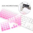 thumbnail image 4 of Allinside Ombre Rose Clavier Couverture pour iMac Câblé Clavier USB A1243 MB110LL/B, 4 of 5
