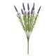 thumbnail image 2 of Flores de lavanda artificiales | Ramo de lavanda artificial realista para decoración del hogar | Flores artificiales moradas, rosas y blancas para arreglos florales, 2 of 6