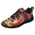 thumbnail image 2 of Halloween Beware Of The Labrador Retriever Running Shoes Sneakers Mesh Black Size 4, 2 of 5