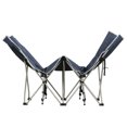 thumbnail image 4 of Fogcroll Camping Cot Reclining Folding Chaise Portable Bed Lounge Chair for Adult Thickened Mattress for Indoor Outdoor Travel Outdoor Sleeping Cot Bed, 4 of 13