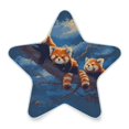 thumbnail image 2 of Star Shape LED Night Light with Auto Sensor Plug in Nightlights for Home Decor Cute Red Panda, 2 of 6