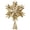 Gold, variant on Jiibva Gold Glitter Christmas Tree Topper Star Sparkling Reusable Christmas Topper Decor Iron Xmas Tree Ornament Holiday Party