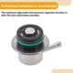 thumbnail image 5 of Regulador de presión de combustible Unique Bargains para Ford Ranger 99-06 No.PR4034/AJ0320180A/ZZR113290/FPD21 Metal resistente a la corrosión 20-70 Psi 1 Pcs, 5 of 6