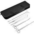 thumbnail image 2 of Aquarium Aquascaping Kit 5 In 1 Inox Aquarium Tank Aquatic Plant Tools Sets Pliers Scissors Spatula, 2 of 4
