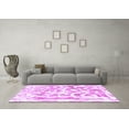 thumbnail image 3 of Ahgly Company Indoor Rectangle Abstract Purple Modern Area Rugs, 5' x 8', 3 of 4