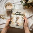 thumbnail image 3 of Happy Anniversary Labrador Retriever Celebrates Wedding Love Family Party Spiral Bound Journal Lab Dog Lover Gifts 5x7in Spiral Notebook - 01015, 3 of 5