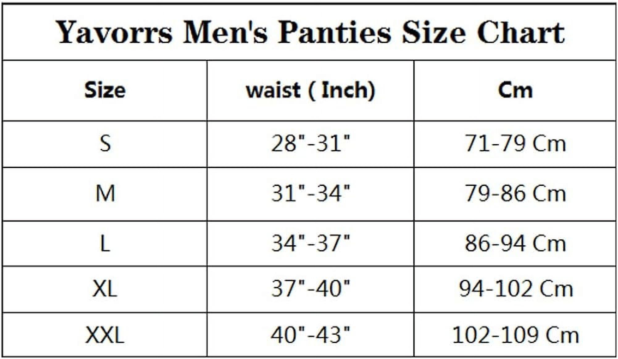 Yavorrs New 6PCS Men's 100% Silk Underwear Briefs Bikinis - Walmart.com