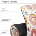 thumbnail image 4 of Yayeee Faucet Mat for Kitchen Sink 14.7" Diatomite Long Splash Guard Pad, Pink Donut, 2 Pack, 4 of 7
