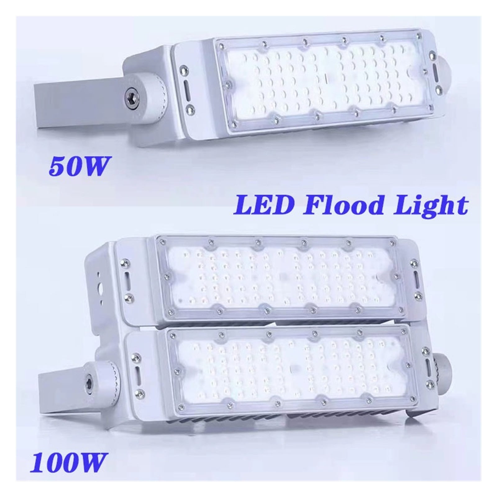LED Flood Light 150W 200W 250W 300W Tunnel Light IP65 Spotlight Outdoor Lighting Wall Lamp Floodlight Easy To Install ,Brings Out Natural Colors