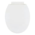 thumbnail image 2 of Centoco 1400SC-301 Round Plastic Toilet Seat with Safety Close, Crane White (Bright/Cotton), 2 of 4