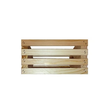MPI WOOD PRODUCTS MPI Wood Mini Pine Crate Decoration