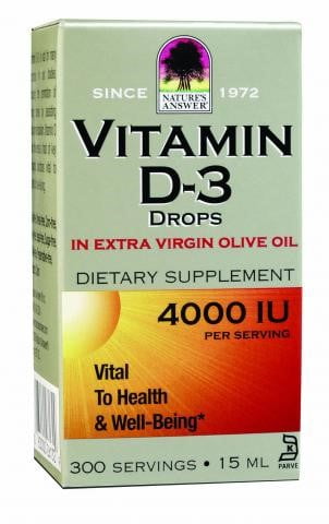 Natures Answer Vitamin D3 Drops 05 Fl Oz Walmartcom