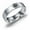 Silver, variant on His Queen and Her King Couple Rings Stainless Steel Promise Rings for Him and Her Matching Anniversary Bands 6mm Width Black and Silver