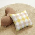thumbnail image 2 of Spring Yellow and White Throw Pillows Cover 18 x 18 Inch Set of 2 Summer Buffalo Plaid Pillow Covers Farmhouse Checkered Decorative Pillowcases for Home Couch Sofa Decorations, 2 of 6
