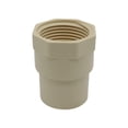 thumbnail image 2 of 15 Pzs Adaptador Hembra De Cpvc Con Empaque 1 1/2 Pulg Crema beige 1 1/2 pulgadas, 2 of 4