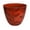 Red, variant on Misco Plastic Glazed Leaf Planter, 11.61Inch in Height Planter and 12.99Inch in Diameter, Green Glazed Pot for Plants and Flowers for Indoor and Outdoor Use…