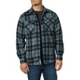 thumbnail image 5 of Wrangler Men's Long Sleeve Fleece Shirt, 5 of 5
