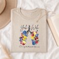thumbnail image 2 of Jollimate Yah Weh Floral Lungs Shirt, Christian Faith Graphic Tee, Botanical Inspirational T-Shirt, Breath Speaks His Name Gift, 2 of 4