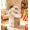 White and brown A7, variant on Colored Clay 1 Pack Each Stretchy Stress Relief Toy Sensory DIY Craft for Birthday Gift ,Soft Furry Cloud Buttery Creative Safe Colorful