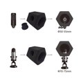 thumbnail image 4 of LLC C2 Microphone Sponge Cover High Density Microphone Windscreen Professional Microphone Recording Isolation Booth, 4 of 6