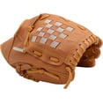 thumbnail image 4 of Guante y pelota de béisbol, guante de béisbol, guante de softbol 9.5''-12.5'' Para niños, jóvenes, adultos, entrenamiento y principiantes, guante de mano izquierda de guante de softbol Afortunado Sencillez, 4 of 5