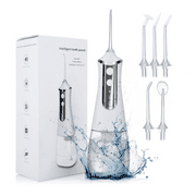 TBWYF Cordless Water Flosser Oral Irrigator Teeth Clean Rechargeable White