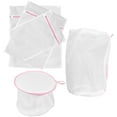 thumbnail image 3 of WHAMVOX Reusable Washer Laundry Bag for Delicate Underwear and Lingerie White Fabric Soft and, 3 of 4