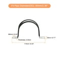 thumbnail image 2 of 22Pack 2-3/8" Cable Clamp U Shape Stainless Steel Rubber Cushioned Pipe Strap, 2 of 5