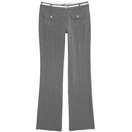 No Boundaries - Juniors Belted Jewel Trouser