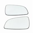 thumbnail image 3 of Car Exterior Door Side Rear View Heated Wing Mirror Glass with Backing Plate Fits Vauxhall Astra H 2004 2005 2006 2007 2008 2009 Left And Right Side, 3 of 5