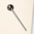 thumbnail image 4 of Leo Book Accessories: Vintage Silver Lace-Edged Bookmark - Gift for Readers and Book Lovers, 4 of 5