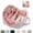 Pink, variant on Travel Make Up Bag for Women, Large Capacity 180° Lay-Flat Design, Water-Resistant Puffer Cosmetic Organizer Pouch with Compartments for Toiletries & Brushes