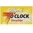 thumbnail image 1 of 100 7 O'clock SharpEdge Double Edge Safety Razor Blades, 1 of 2