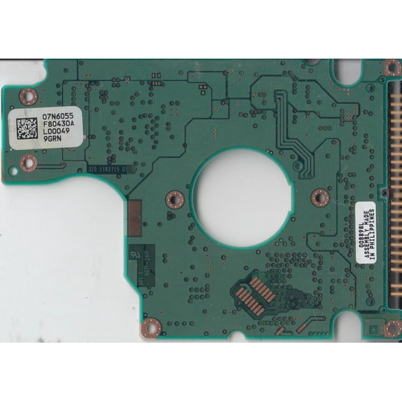 DJSA-210, PN 07N6633, 07N6055 F80430A, IBM 7.5GB IDE 2.5 PCB