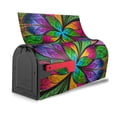 thumbnail image 3 of Yiaed Multicolored Beautiful Flower Print Mailbox Covers, Magnetic Mailbox Cover, Mail Box Covers for Garden Outdoor Decor Box Covers-25.5x21 in, 3 of 8
