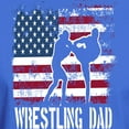 thumbnail image 3 of CafePress - Wrestling Dad Distressed Print Father Wres T Shirt - Men's Classic Graphic Cotton T-Shirt, 3 of 4