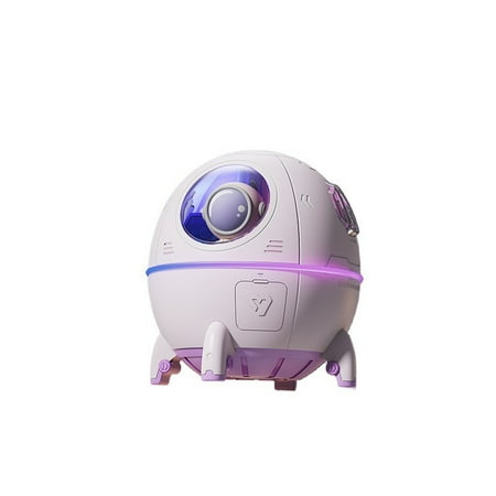 

XAYAH Air Humidifier 220ml Small Ultrasonic Cool Mist Humidifier with Colorful LED Night Light Astronaut Portable Mini Humidifier for Car Office Home (Purple)