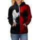 thumbnail image 1 of Sudadera Para Mujer Sudaderas de Otoño Estampado Clásico Con Capucha Manga Larga Sudadera Suelta Tops Odeerbi ODB145184, 1 of 5
