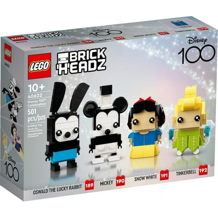 LEGO Sealed New In Box BrickHeadz Disney 100th Celebration