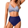 thumbnail image 3 of Top-kevin Women'S Split Bikini Swimsuit Set For Women Summer Beach Swimming, 3 of 6