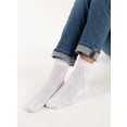 thumbnail image 3 of MUK LUKS Women's Dream Step Quarter Crew Socks, 4-Pack, OSFM, 3 of 5