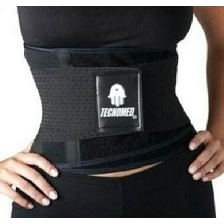- ShapEager Winter farewell Deal! Body Shaper Faja TECNOMED Belt Back Brace Waist Cincher Activewear fitness Weight Lift Workout LowerBack Support Abdominal Reducer High Control Compression Perspiration