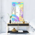 thumbnail image 4 of DESIGN ART Designart 'Spacy Dimensions 11' Mid-Century Mirror - Printed Wall Mirror 23.7in.x31.5in., 4 of 5