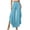 Light Blue 1, variant on Women's High Waist Pants Wide Leg Irregular Layered Hem Flowy Draped Casual Dressy Trousers