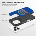 thumbnail image 2 of Apple iPhone 16 Pro Max (6.9) - Licensed NCAA University of Florida Gators Logo on Blue Textured Dual Layer Case, 2 of 5