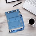 thumbnail image 4 of Case for Onn 10.1 inch Tablet (2024 Model) Gen 4 - Slim Lightweight Folio Pu Leather Folding Stand Cover Case + 1 Random Stylus, 4 of 7