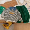 thumbnail image 5 of Sudaderas con capucha para niños, camisetas de algodón, prendas de vestir exteriores, novedad de 2024, ropa infantil de alta calidad para primavera y otoño, 5 of 5