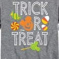 thumbnail image 3 of Mickey & Friends - Trick Or Treat Candy Art - Toddler And Youth Long Sleeve Graphic T-Shirt, 3 of 5