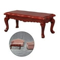 thumbnail image 5 of Miniature Dollhouse Furniture, 1:12 Scale Wooden Coffee Table Dollhouse Accessories Simulated Furniture Model DIY Ornament Hobby Toy Gift, 5 of 8